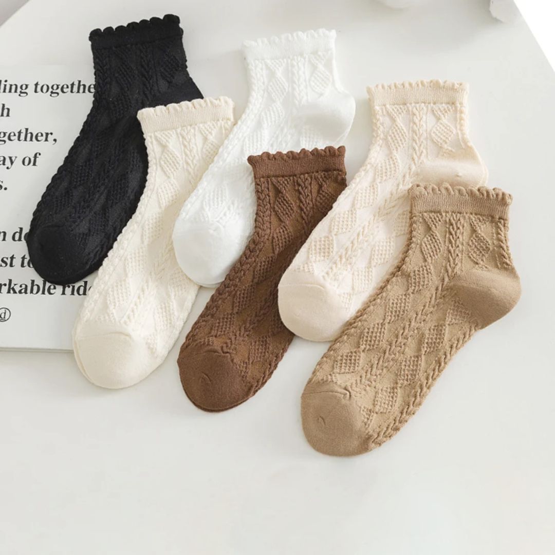 Amaframe™ – 6er-Pack Baumwollsocken