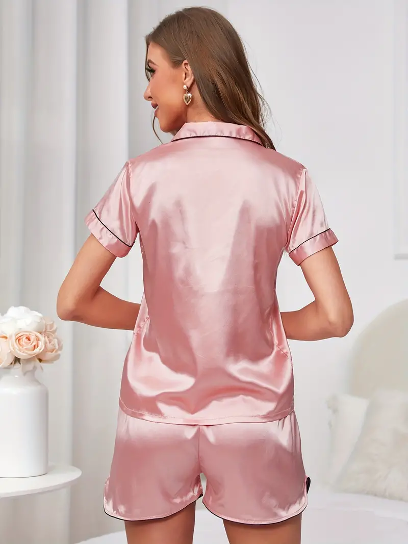 Pyjama-Set mit Gesticktem Herz 🩷